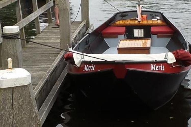 Te koop Blomvlet met ligplaats 6.5 meter