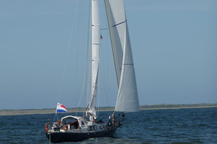 Windvang onder zeil